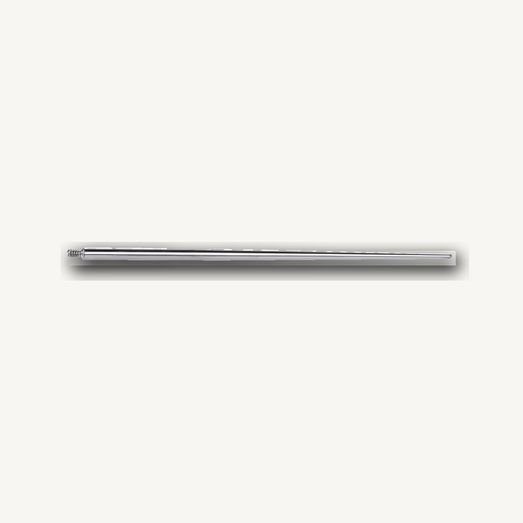 Implant Grade Titanium - Piercing Part - Silver - 16G (1.2 x 30 mm) - product view