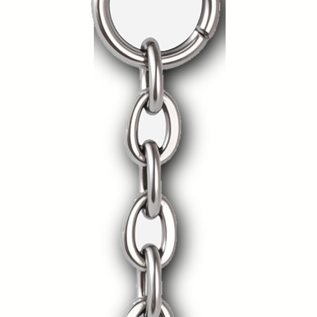 Implant Grade Titanium - Piercing Part - Silver - Clear CZ - detail view