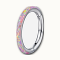 Implant Grade Titanium - Segment Ring - Silver - OP10 - 16G (1.2 x 8 mm) - product view