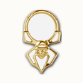 Implant Grade Titanium - Segment Ring - Gold - 16G (1.2 x 8 mm) - product view