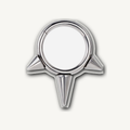 Implant Grade Titanium - Segment Ring - Silver - 14G (1.6 x 8 mm) - product view