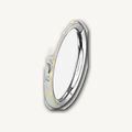 Implant Grade Titanium - Segment Ring - Silver - OP17 - 16G (1.2 x 6 mm) - product view