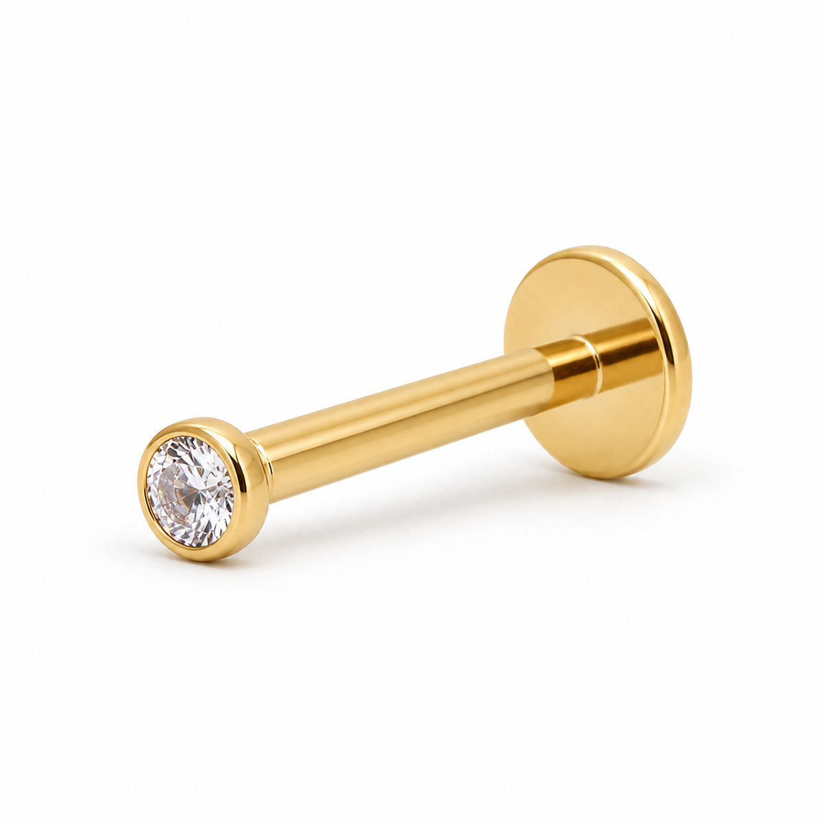 [TOPOSH-LEGACY-LAYOUT-REPAIR-20260717-LEGACY22:TP-FB-IN-GD-16G6-B3-B4-CLCZ-1347:01] Clear CZ Titanium Flat Back – Gold, 6+3+4mm | 01_primary_product_bg