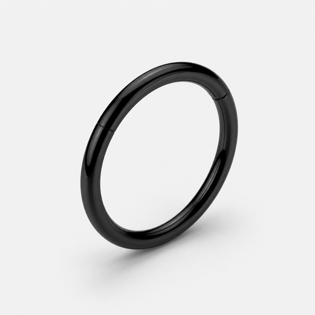 [TOPOSH-LEGACY-LAYOUT-REPAIR-20260717-LEGACY25:TP-SR-BK-14G8-PLN-934:05] Titanium Segment Ring – Black, 8mm | 05_product_angles