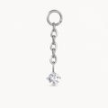 [TOPOSH-LEGACY-LAYOUT-REPAIR-20260717-LEGACY24:TP-PART-SIL-CLCZ-122:01] Chain Clear CZ Titanium Piercing End – Silver | 01_primary_product_bg
