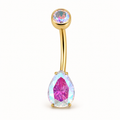 [TOPOSH-LEGACY-LAYOUT-REPAIR-20260717-LEGACY31:TP-BBR-IN-GD-14G10-B4-B6-ABCZ-422:01] Aurora CZ Titanium Belly Button Ring – Gold | 01_primary_product_bg