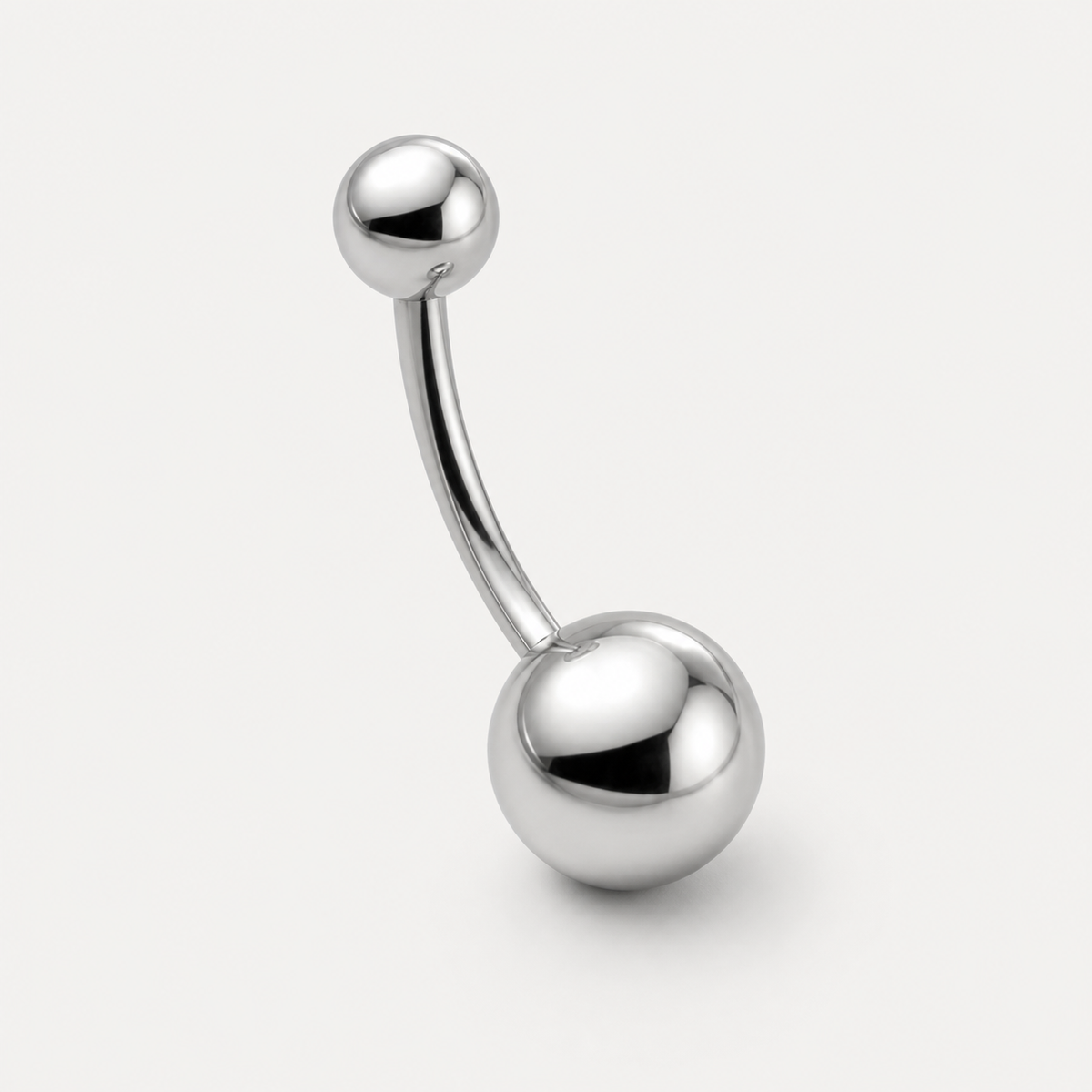 [TOPOSH-LEGACY-LAYOUT-REPAIR-20260717-LEGACY31:TP-BBR-INCB-SIL-14G10-B5-B8-PLN-042:05] Titanium Belly Button Ring – Silver | 05_product_angles