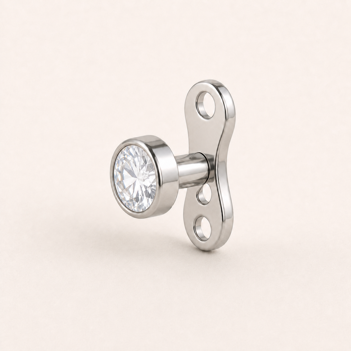 [TOPOSH-ROLE-ORDER-CLEANUP-20260717-BATCH08:TP-DM-IN-SIL-14G2.5-T3-CLCZ-036:05] Clear CZ Titanium Dermal Top – Silver | 05_product_angles