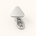 [TOPOSH-ROLE-ORDER-CLEANUP-20260717-BATCH08:TP-DM-IN-SIL-14G2-PLN-012:01] Titanium Dermal Top – Silver | 01_primary_product_bg