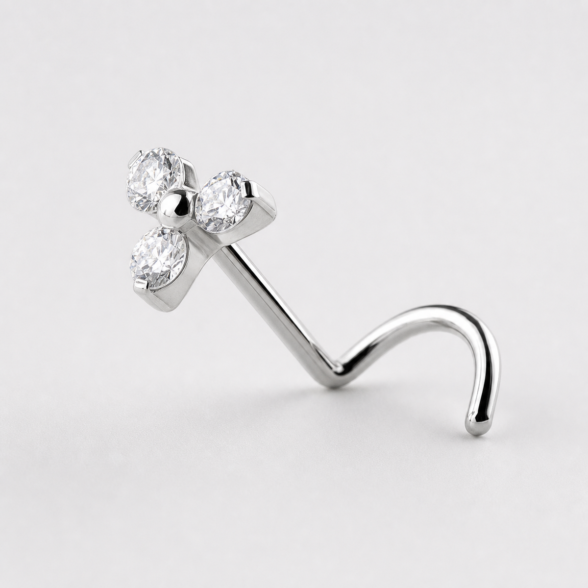 [TOPOSH-ROLE-ORDER-CLEANUP-20260717-BATCH12:TP-NS-SIL-0.8-CLCZ-052:05] Clear CZ Titanium Nose Jewelry – Silver | 05_product_angles