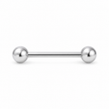 [TOPOSH-LEGACY-LAYOUT-REPAIR-20260717-LEGACY32:TP-TR-IN-SIL-14G16-B5-B5-PLN-315:01] Ball Titanium Tongue Barbell – Silver, 16+5+5mm | 01_primary_product_bg