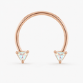 [TOPOSH-LEGACY-LAYOUT-REPAIR-20260717-LEGACY21:TP-HS-IN-RG-18G8-T2.5-ABCZ-478:01] Aurora CZ Titanium Horseshoe Ring – Rose Gold, 8+2.5mm | 01_primary_product_bg