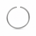 [TOPOSH-LEGACY-LAYOUT-REPAIR-20260717-LEGACY13:TP-HOP-SIL-20G8-PLN-090:01] Titanium Hoop – Silver, 8mm | 01_primary_product_bg