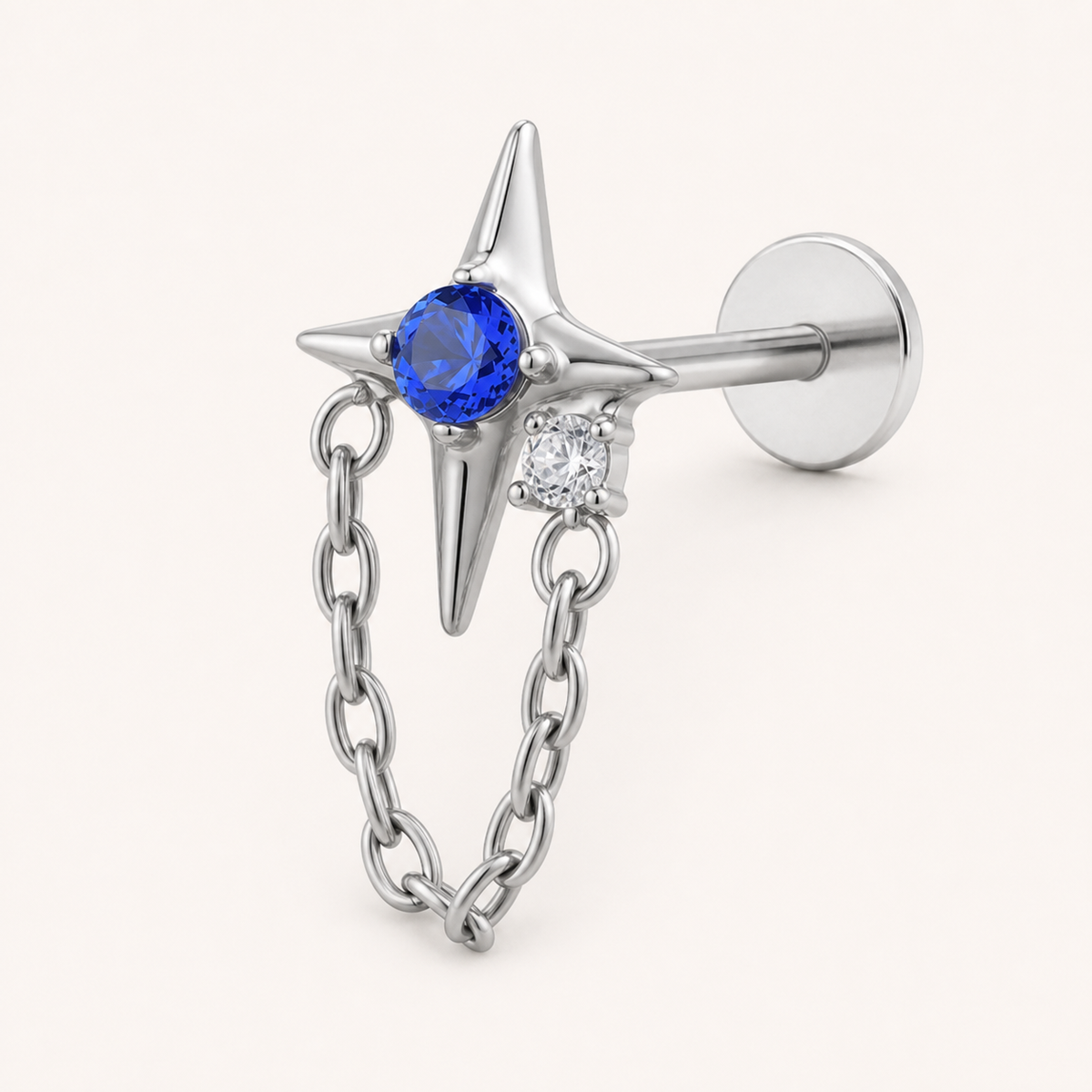 [TOPOSH-LEGACY-LAYOUT-REPAIR-20260717-LEGACY11:TP-FB-TH-SIL-16G6-CLCZ-196:01] Clear CZ Titanium Flat Back – Silver, 6mm | 01_primary_product_bg