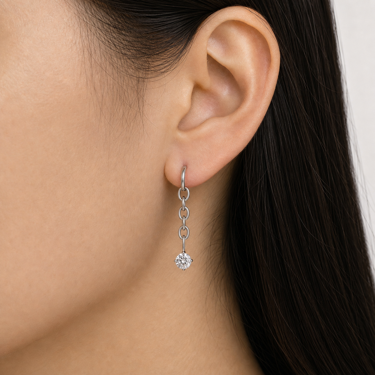 [TOPOSH-LEGACY-LAYOUT-REPAIR-20260717-LEGACY24:TP-PART-SIL-CLCZ-122:04] Chain Clear CZ Titanium Piercing End – Silver | 04_model_asian