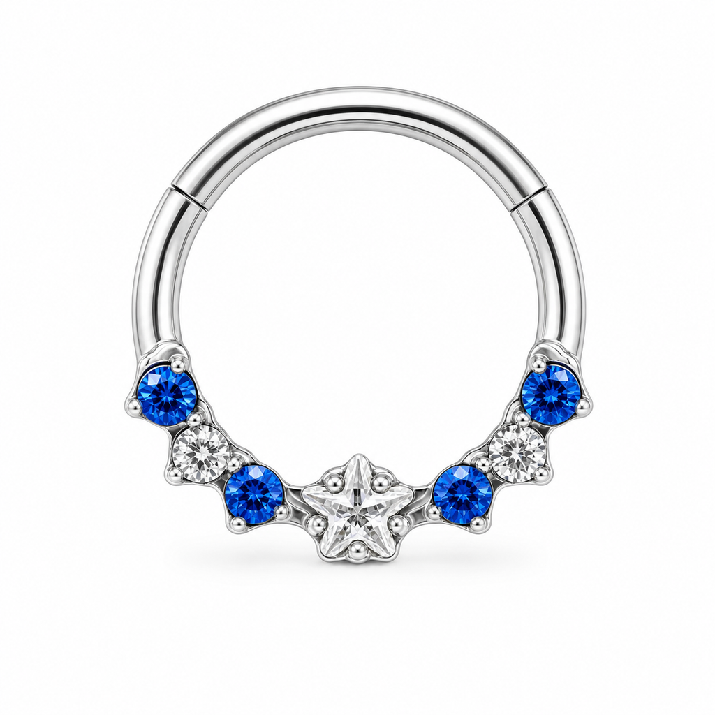 [TOPOSH-LEGACY-LAYOUT-REPAIR-20260717-LEGACY27:TP-SR-SIL-16G8-CLCZ-205:01] Moon Clear CZ Titanium Segment Ring – Silver | 01_primary_product_bg