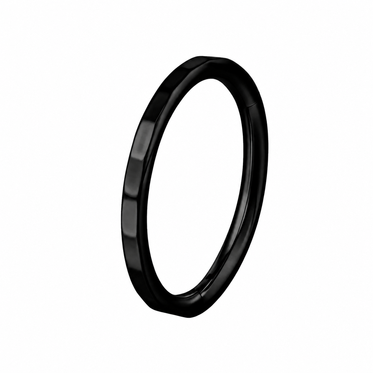 [TOPOSH-LEGACY-LAYOUT-REPAIR-20260717-LEGACY30:TP-SR-BK-16G10-PLN-901:01] Titanium Segment Ring – Black, 10mm | 01_primary_product_bg