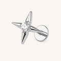[TOPOSH-LEGACY-LAYOUT-REPAIR-20260717-LEGACY33:TP-FB-TH-SIL-16G6-T4-CLCZ-152:01] Clear CZ Titanium Flat Back – Silver, 6+4mm | 01_primary_product_bg