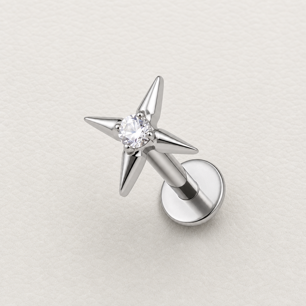 [TOPOSH-LEGACY-LAYOUT-REPAIR-20260717-LEGACY33:TP-FB-TH-SIL-16G6-T4-CLCZ-152:06] Clear CZ Titanium Flat Back – Silver, 6+4mm | 06_accessory_flatlay