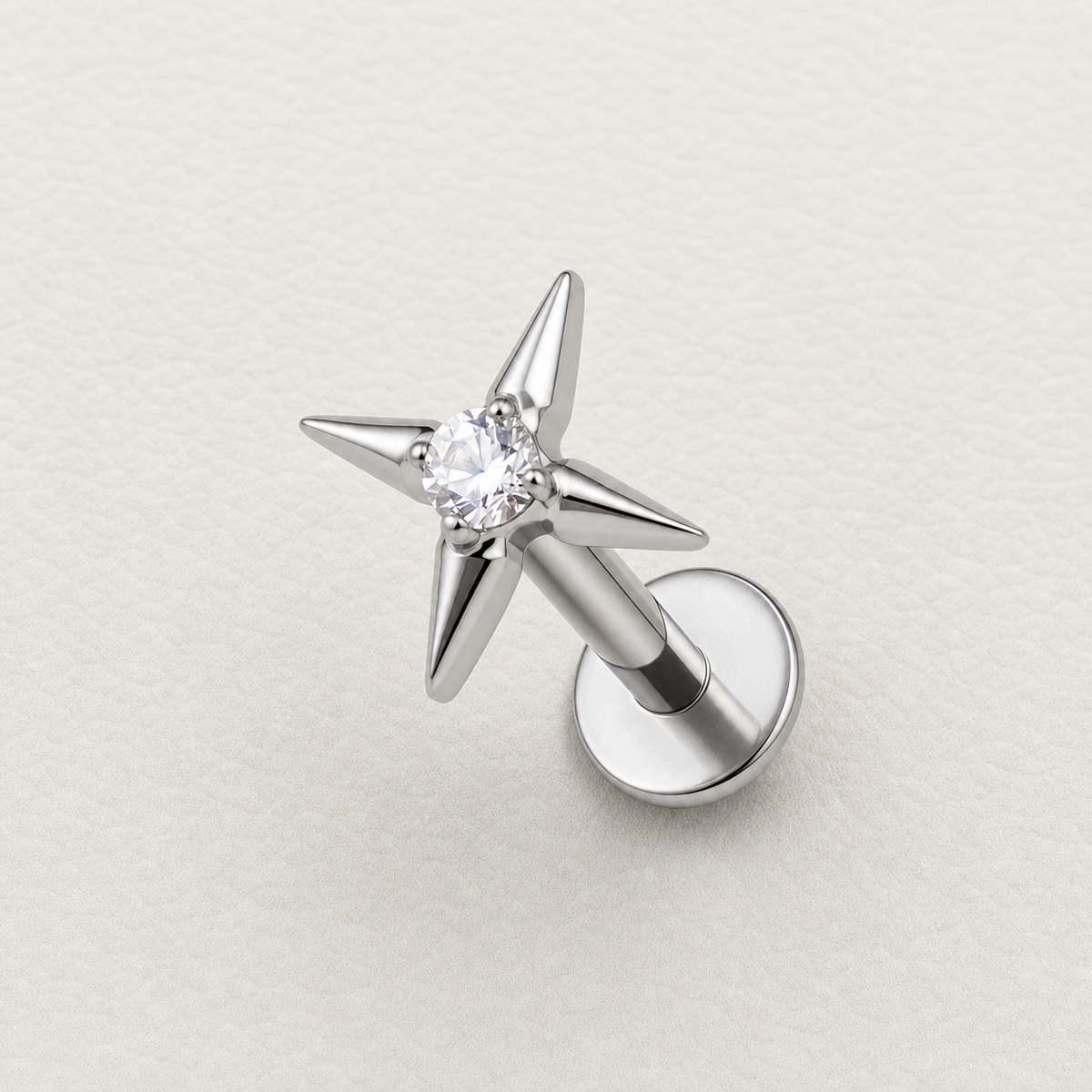 [TOPOSH-LEGACY-LAYOUT-REPAIR-20260717-LEGACY33:TP-FB-TH-SIL-16G6-T4-CLCZ-152:06] Clear CZ Titanium Flat Back – Silver, 6+4mm | 06_accessory_flatlay