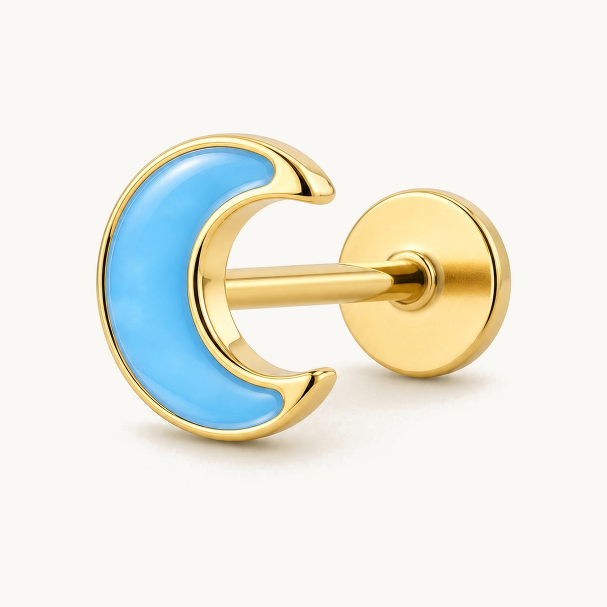 [PRIMARY-BACKGROUND-NORMALIZATION-20260718-BATCH01:TP-ER-EX-GD-20G8-T4-PLN-026:01] Titanium Earring – Gold | 01_primary_product_bg