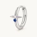 [PRIMARY-BACKGROUND-NORMALIZATION-20260719-BATCH02:TP-ER-SIL-20G8-CLCZ+NBL-032:01] Clear & Navy CZ Titanium Earring – Silver | 01_primary_product_bg