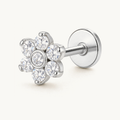 [PRIMARY-BACKGROUND-NORMALIZATION-20260719-BATCH02:TP-ER-SIL-CLCZ-060:01] Clear CZ Titanium Earring – Silver | 01_primary_product_bg