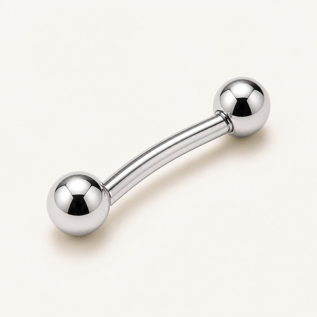 [TOPOSH-ROLE-ORDER-CLEANUP-20260717-BATCH16:TP-EBR-IN-SIL-16G8-PLN-022:05] Titanium Eyebrow Barbell – Silver | 05_product_angles