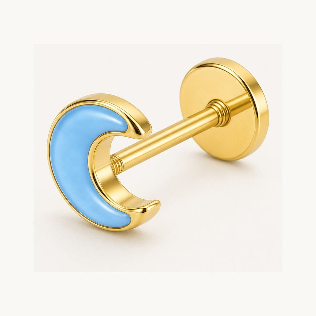 [TOPOSH-ROLE-ORDER-CLEANUP-20260717-BATCH18:TP-ER-EX-GD-20G8-T4-PLN-026:05] Titanium Earring – Gold | 05_product_angles