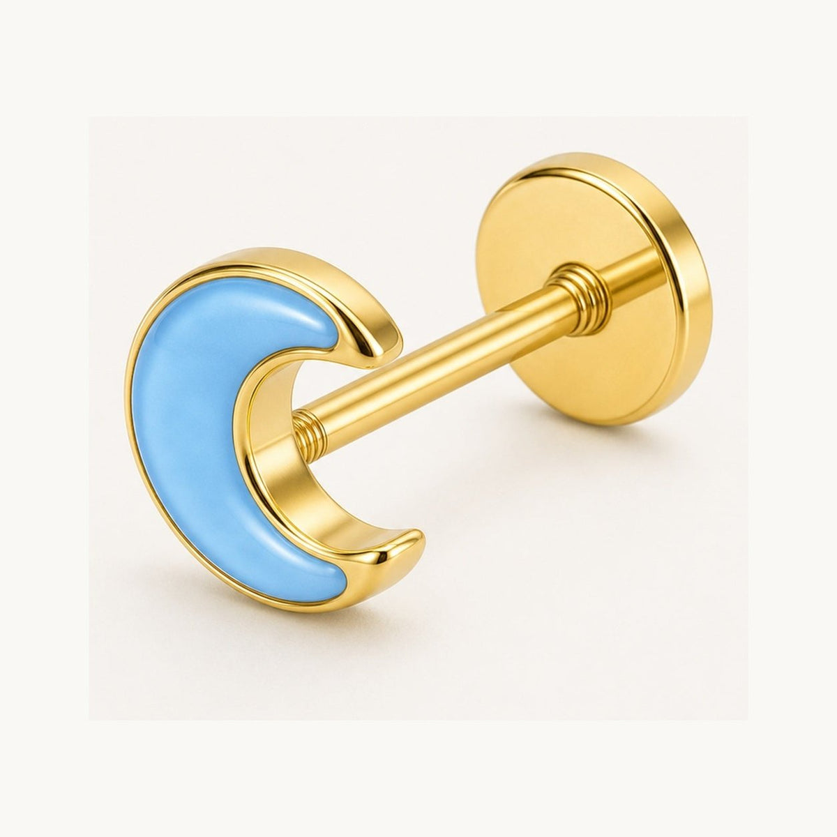 [TOPOSH-ROLE-ORDER-CLEANUP-20260717-BATCH18:TP-ER-EX-GD-20G8-T4-PLN-026:05] Titanium Earring – Gold | 05_product_angles