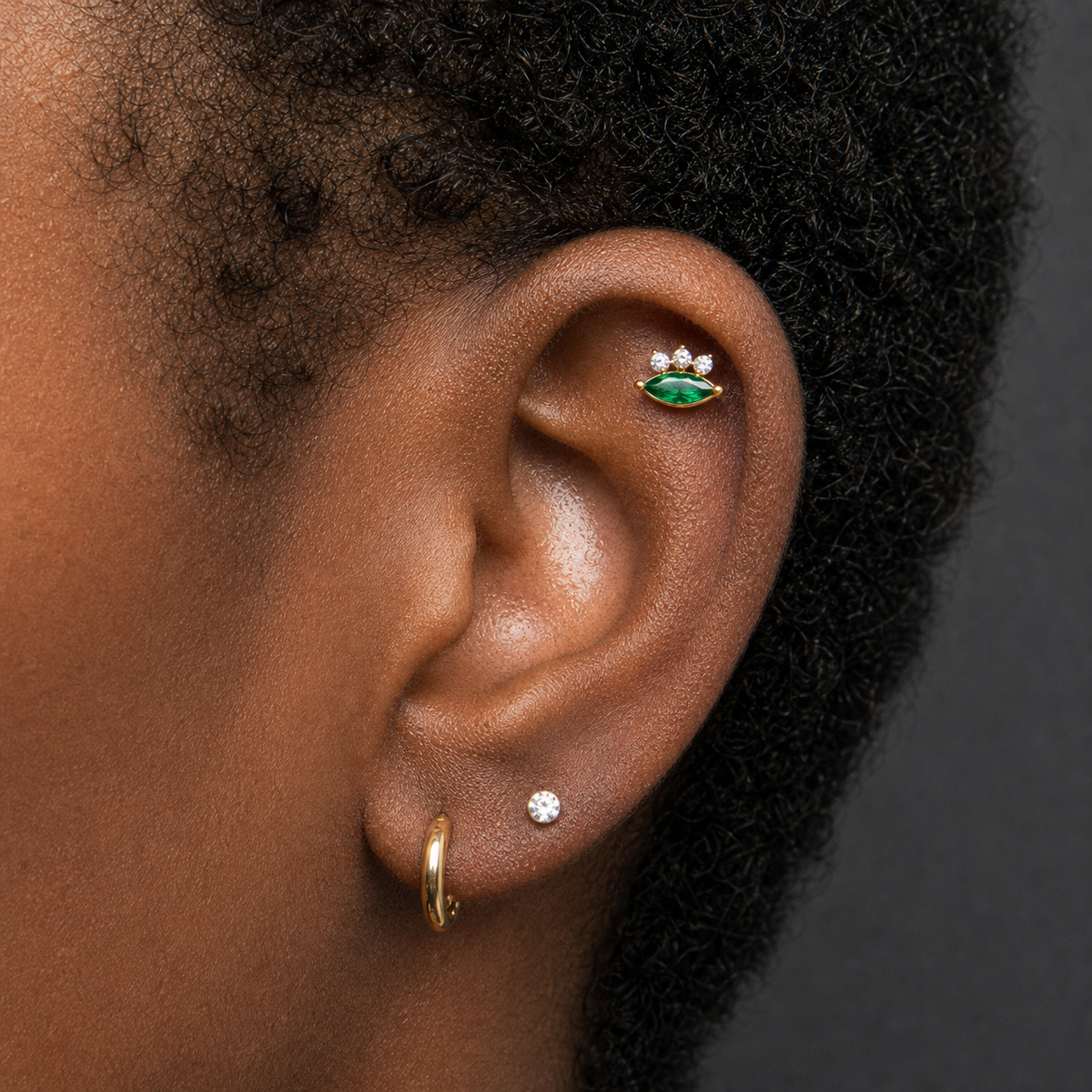 [TOPOSH-LEGACY-LAYOUT-REPAIR-20260717-LEGACY08:TP-FB-IN-GD-16G8-T4-EMD-449:03] Marquise Emerald CZ Titanium Flat Back – Gold | 03_model_black