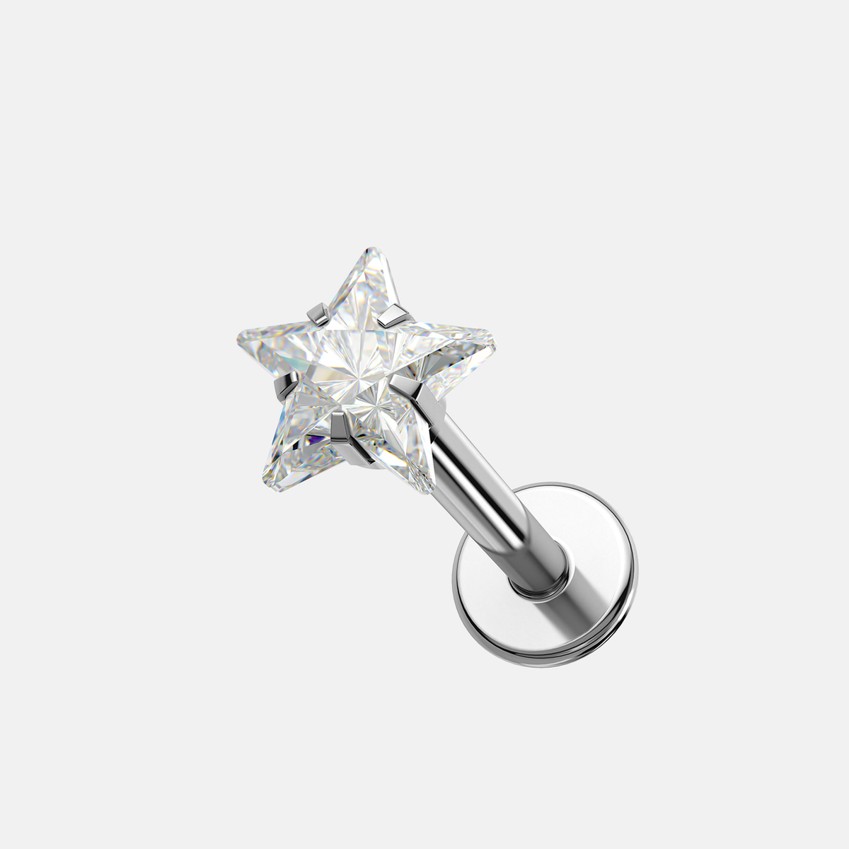 [TOPOSH-LEGACY-LAYOUT-REPAIR-20260717-LEGACY01:TP-FB-IN-SIL-16G8-T4-CLCZ-055:01] Star Clear CZ Titanium Flat Back – Silver | 01_primary_product_bg