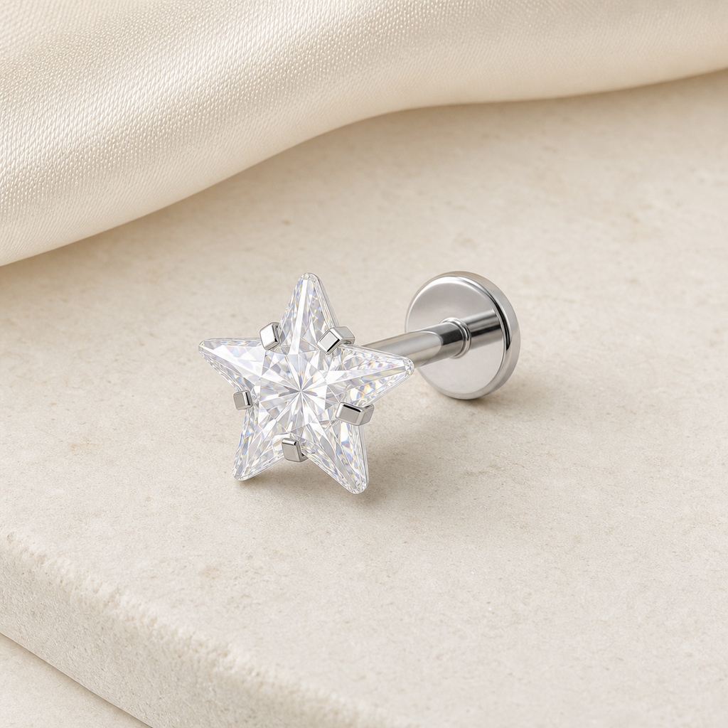 [TOPOSH-LEGACY-LAYOUT-REPAIR-20260717-LEGACY01:TP-FB-IN-SIL-16G8-T4-CLCZ-055:06] Star Clear CZ Titanium Flat Back – Silver | 06_accessory_flatlay