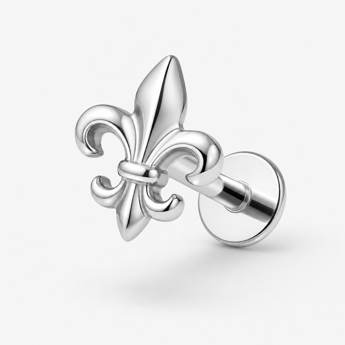 [TOPOSH-LEGACY-LAYOUT-REPAIR-20260717-LEGACY07:TP-FB-TH-SIL-16G6-PLN-192:05] Fleur-de-Lis Titanium Flat Back – Silver | 05_product_angles