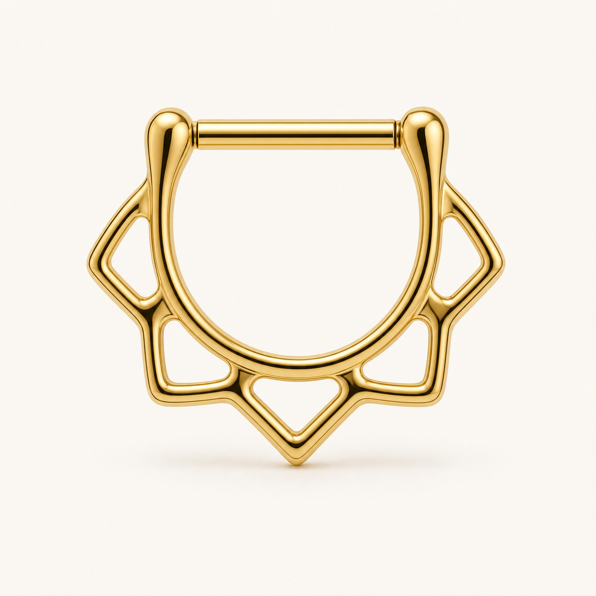 [TOPOSH-ROLE-ORDER-CLEANUP-20260717-BATCH18:TP-SEP-GD-16G6-PLN-009:01] Titanium Septum Ring – Gold | 01_primary_product_bg