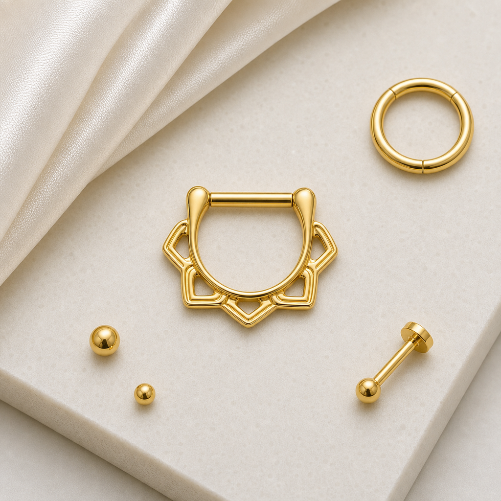 [TOPOSH-ROLE-ORDER-CLEANUP-20260717-BATCH18:TP-SEP-GD-16G6-PLN-009:06] Titanium Septum Ring – Gold | 06_accessory_flatlay