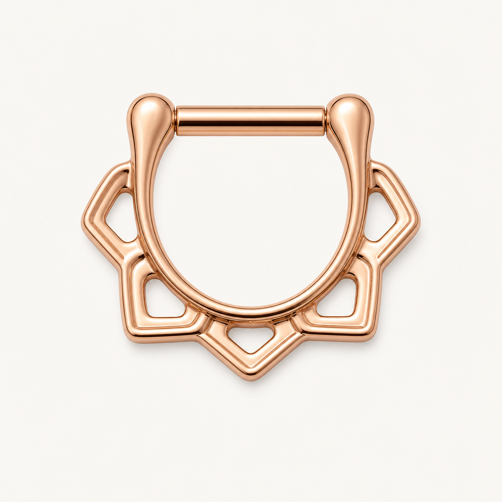 [TOPOSH-ROLE-ORDER-CLEANUP-20260717-BATCH18:TP-SEP-RG-16G6-PLN-010:01] Titanium Septum Ring – Rose Gold | 01_primary_product_bg
