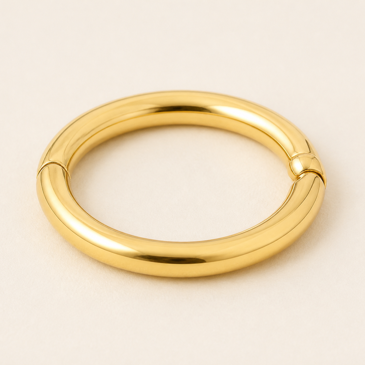 [TOPOSH-ROLE-ORDER-CLEANUP-20260717-BATCH19:TP-SR-GD-16G8-PLN-1279:05] Titanium Segment Ring – Gold, 8mm | 05_product_angles
