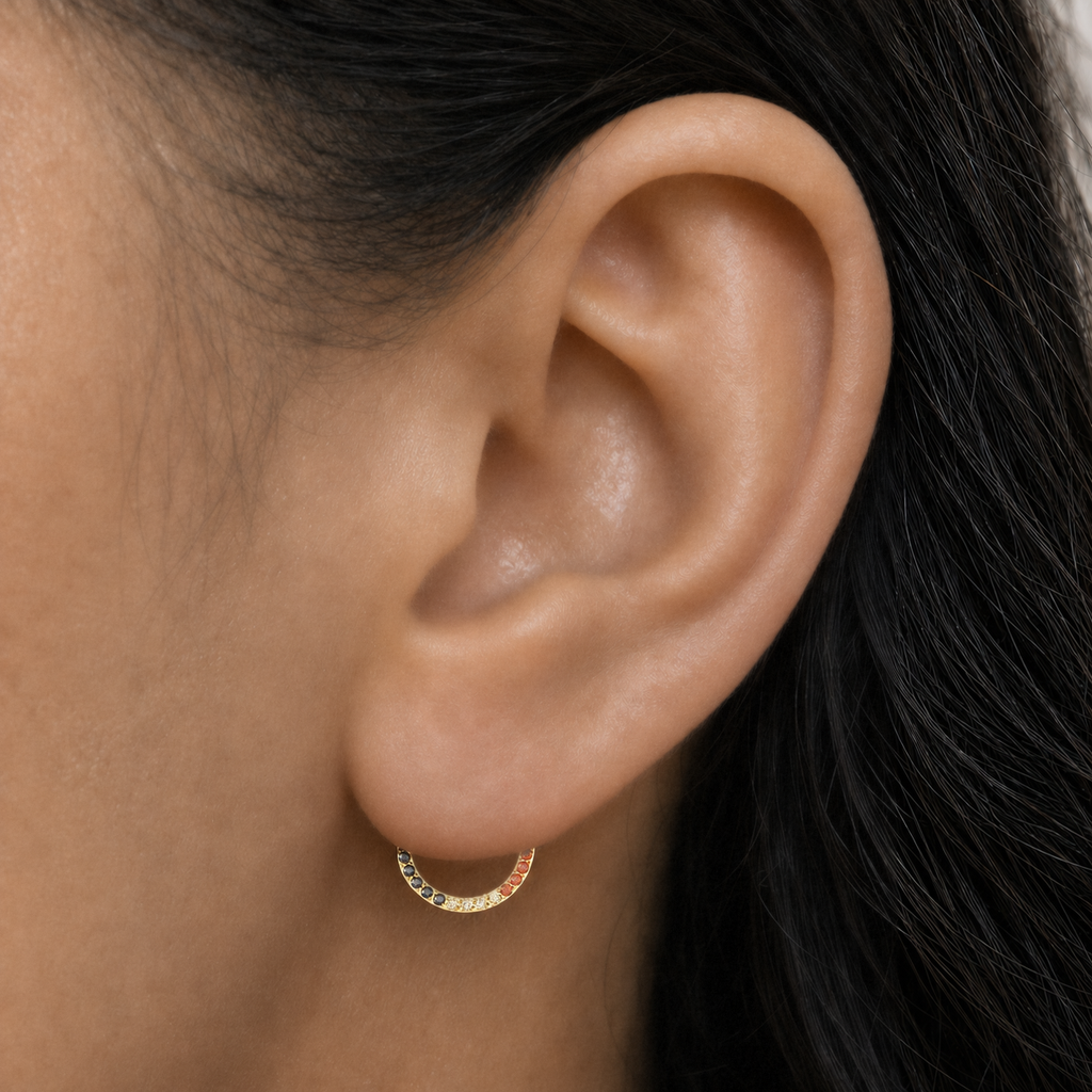 [TOPOSH-ROLE-ORDER-CLEANUP-20260717-BATCH20:TP-SR-GD-20G10-GDCZ-681:04] Tri-Color CZ Titanium Segment Ring – Gold | 04_model_asian