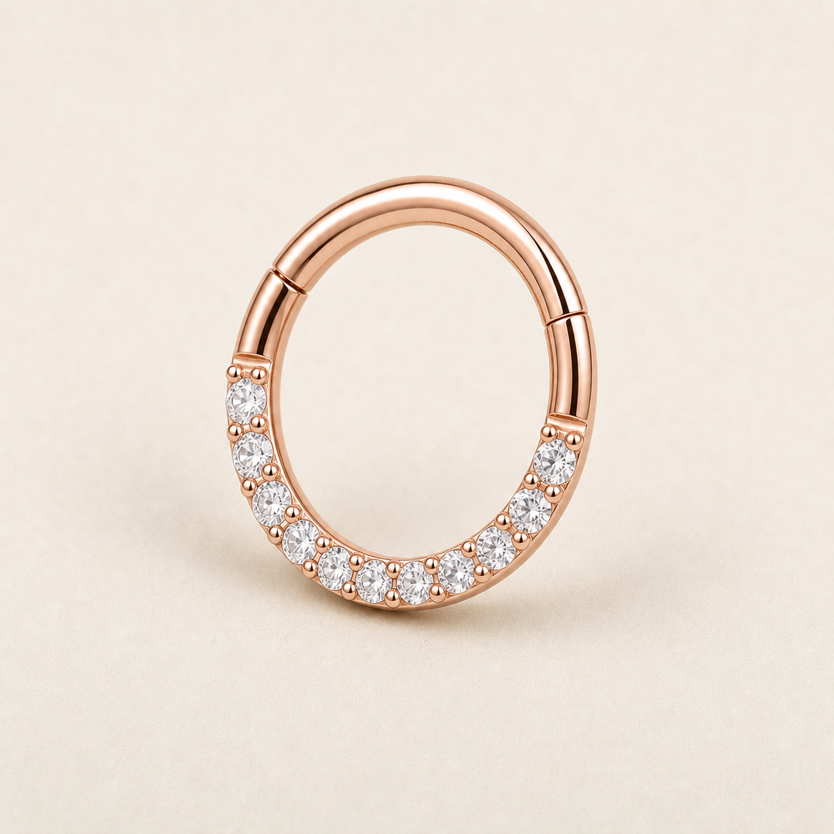 [TOPOSH-ROLE-ORDER-CLEANUP-20260717-BATCH23:TP-SR-RG-16G6-CLCZ-583:05] Pavé Clear CZ Titanium Segment Ring – Rose Gold | 05_product_angles