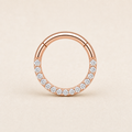 [TOPOSH-ROLE-ORDER-CLEANUP-20260717-BATCH21:TP-SR-RG-20G6X1.2-CLCZ-561:01] Clear CZ Titanium Segment Ring – Rose Gold | 01_primary_product_bg