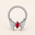 [TOPOSH-ROLE-ORDER-CLEANUP-20260717-BATCH20:TP-SR-SIL-16G10-RDCZ-023:01] Red CZ Titanium Segment Ring – Silver | 01_primary_product_bg