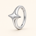 [TOPOSH-ROLE-ORDER-CLEANUP-20260717-BATCH24:TP-SR-SIL-16G8-PLN-1644:01] Spike Titanium Segment Ring – Silver | 01_primary_product_bg