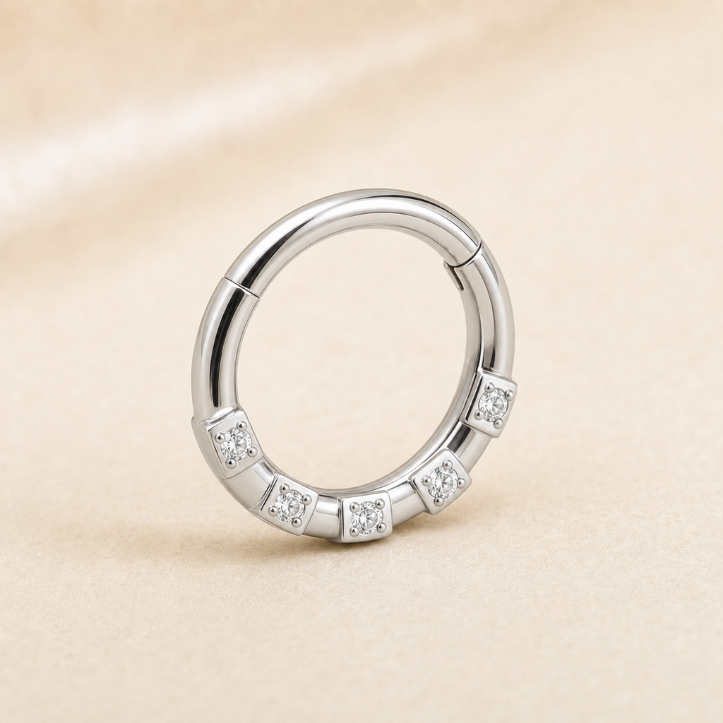 [TOPOSH-ROLE-ORDER-CLEANUP-20260717-BATCH20:TP-SR-WG-16G8-CLCZ-1121:05] Clear CZ Titanium Segment Ring – White Gold | 05_product_angles